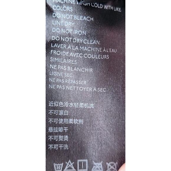 Anthropologie Laser-Cut Faux Leather High Rise Trousers Crop Pants Black Size 6 - Picture 7 of 10